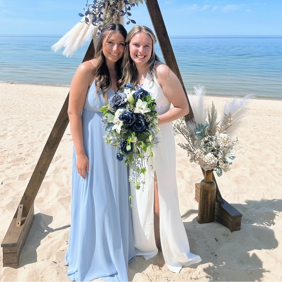 BIRDY GREY | Kaia Chiffon Dress - Picture 3 of 3